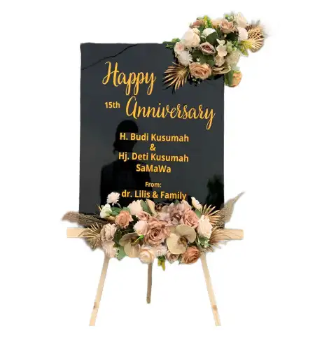 Papan Bunga Akrilik Petoaha