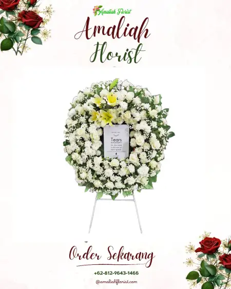 Krans Bunga Duka Petoaha