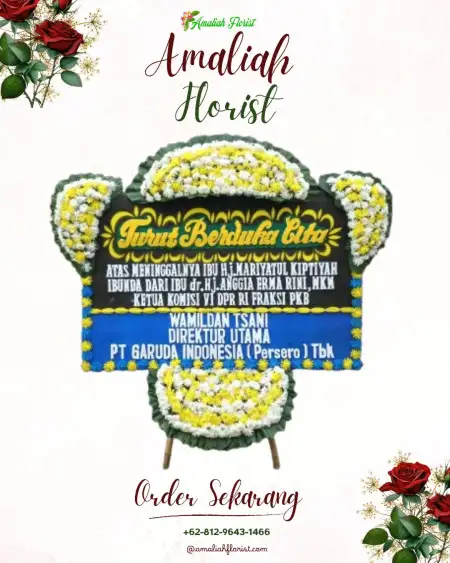 Papan Bunga Duka Petoaha
